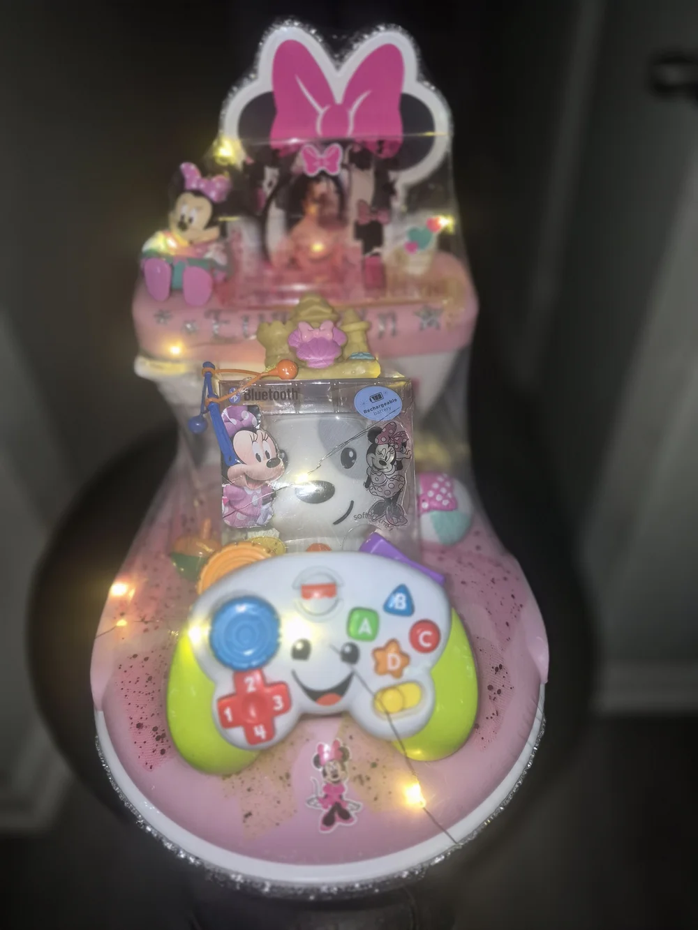 Pink Minnie Mouse Interactive Learning Controller for Kids
